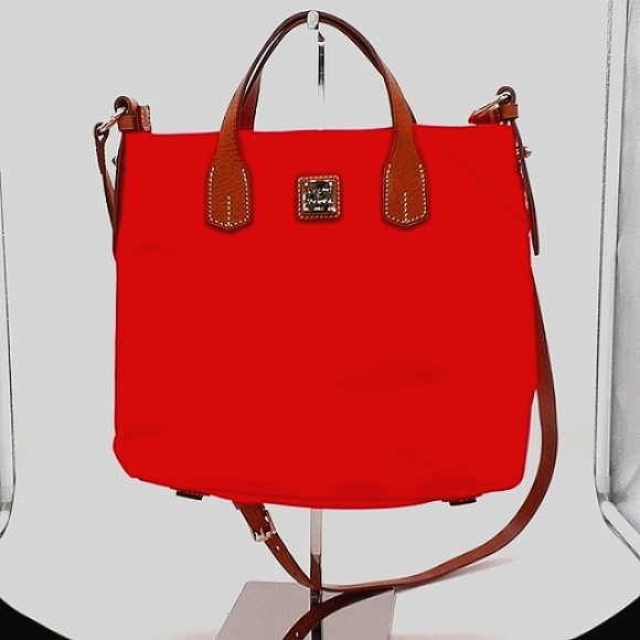 Dooney & Bourke Handbags - Dooney & Bourke tote/crossbody - RED